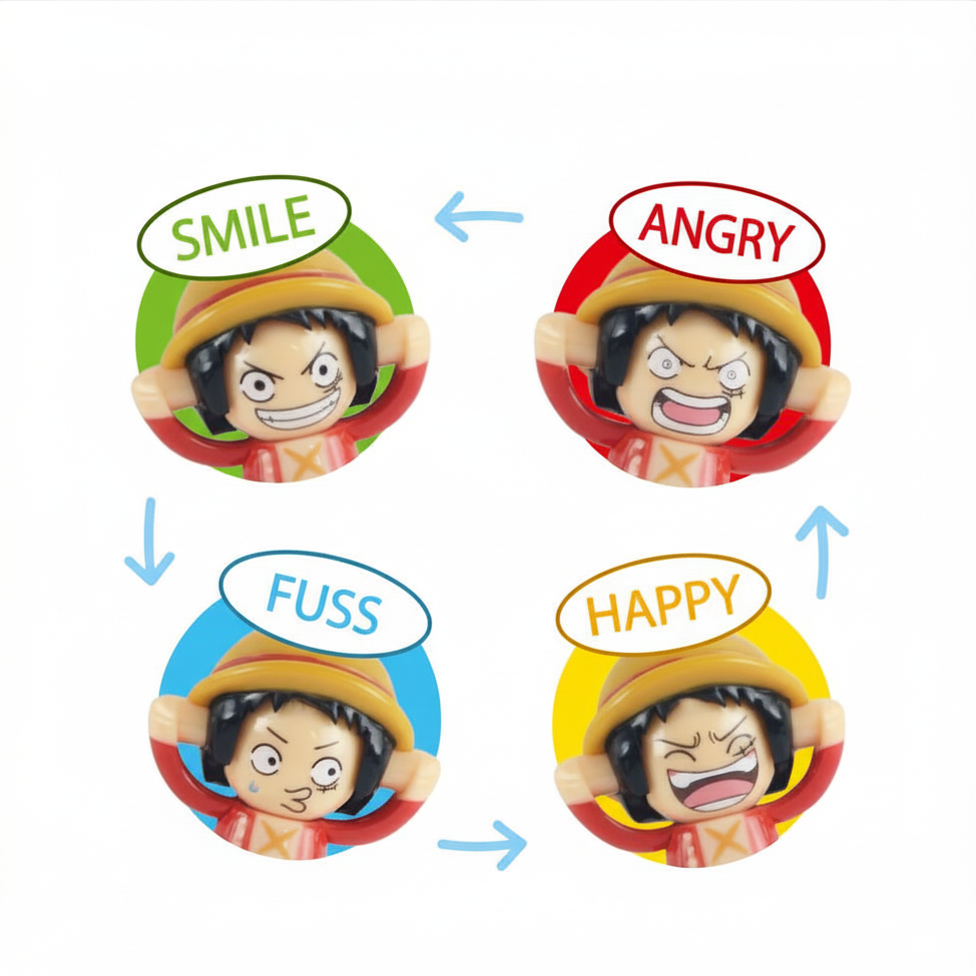 One Piece Luffy Face-Changing Pen | Shinra©