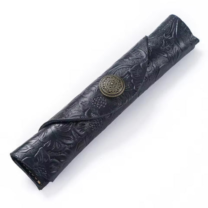 Shinra™ Leather Roll Pen Holder Bundle (3 Pack)